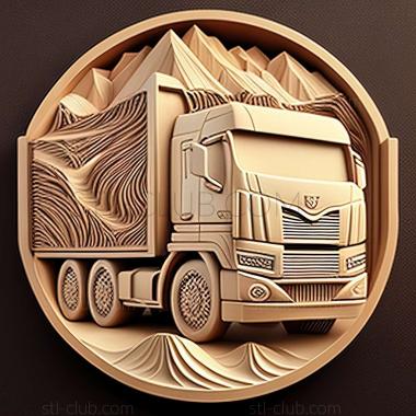 3D мадэль SsangYong SY Truck (STL)